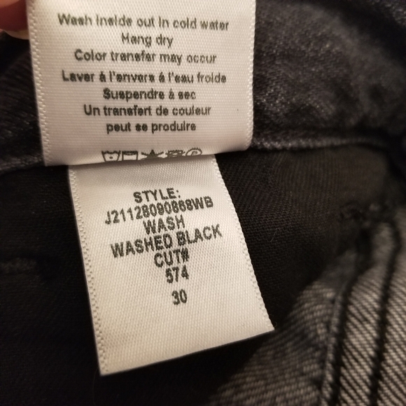 {30} Veronica Beard Blake Class Straight High Rise Washed Black Jeans - Picture 13 of 13